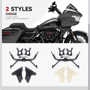 Side Fairing Panel Support Bracket Kits for Harley, new